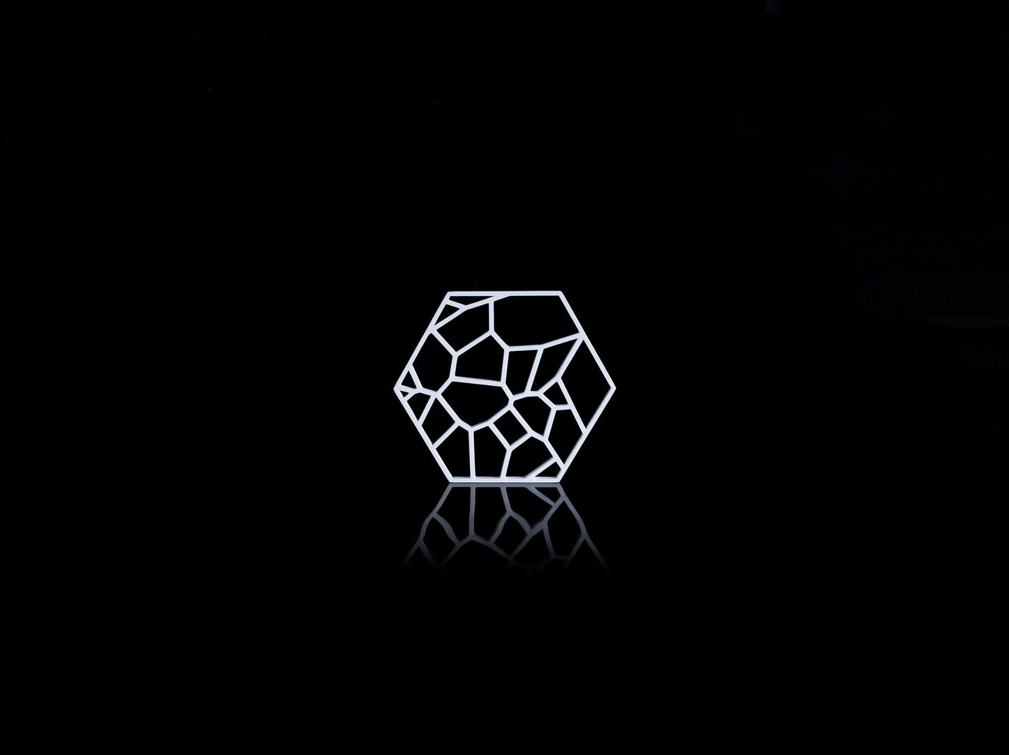 Hexagon Voronoi Coaster