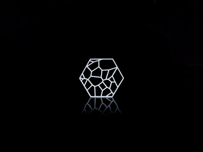 Hexagon Voronoi Coaster