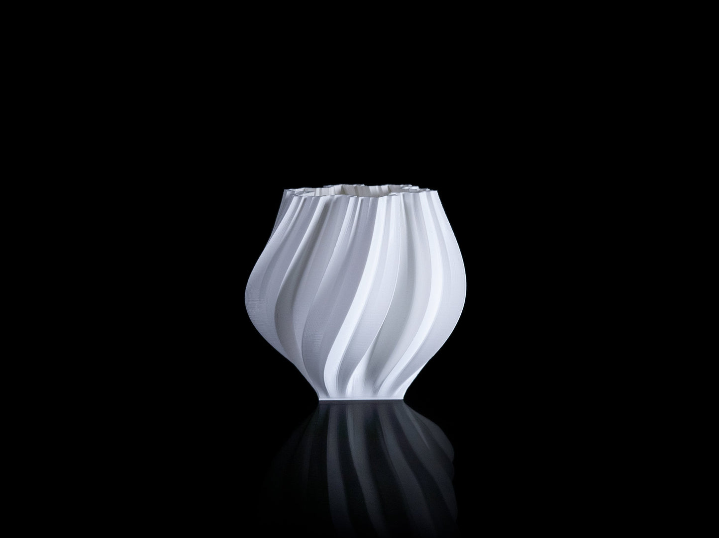 Fractal Koch Vase