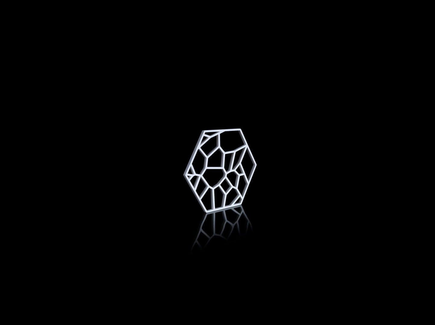 Hexagon Voronoi Coaster