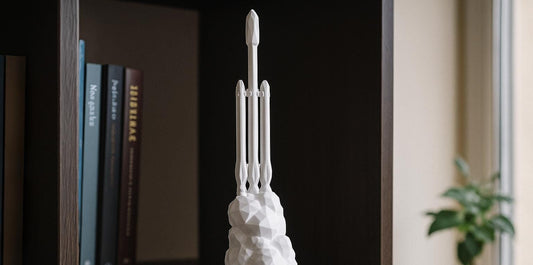 Falcon Heavy Rocket Model