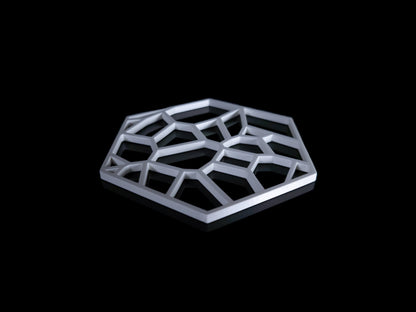 Hexagon Voronoi Coaster