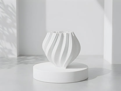 Fractal Koch Vase