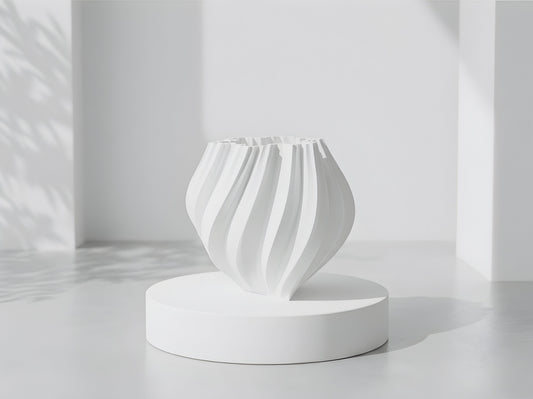 Fractal Koch Vase